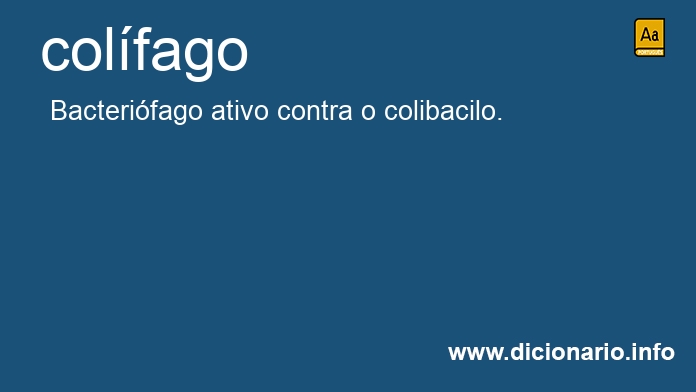 Significado de colfago