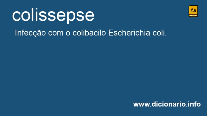 Significado de colissepse