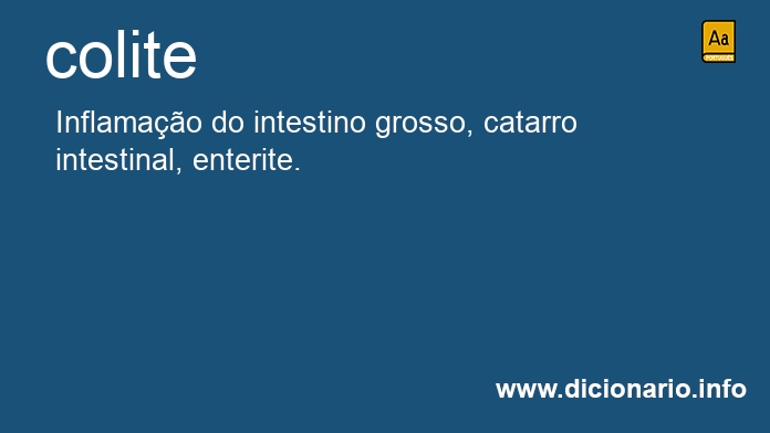 Significado de colites
