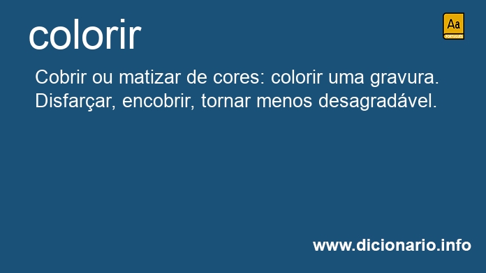 Significado de colorem