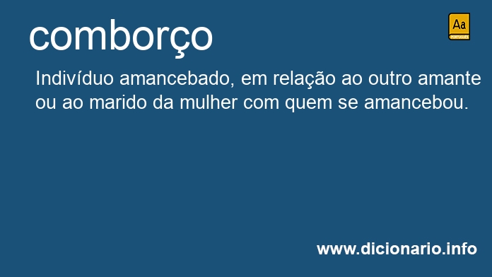 Significado de comboro