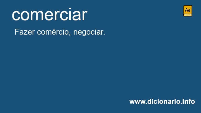 Significado de comercia