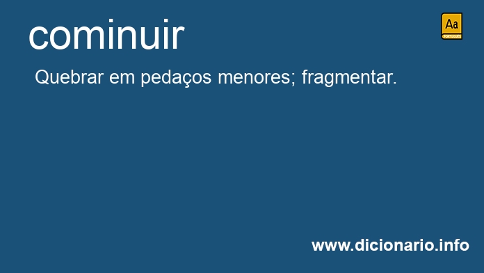 Significado de cominuram