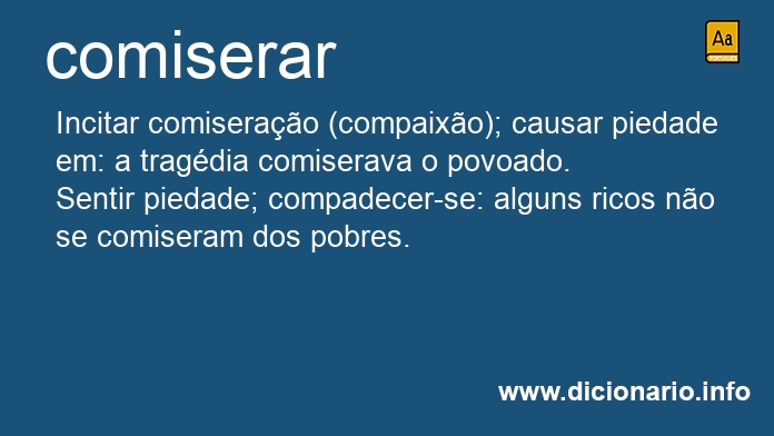 Significado de comisera