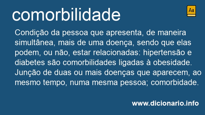 Significado de comorbilidade