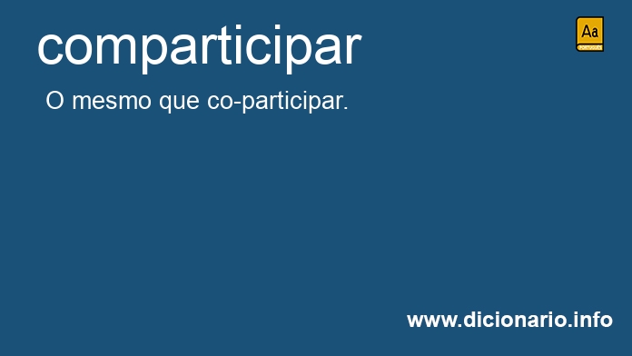 Significado de comparticipastes