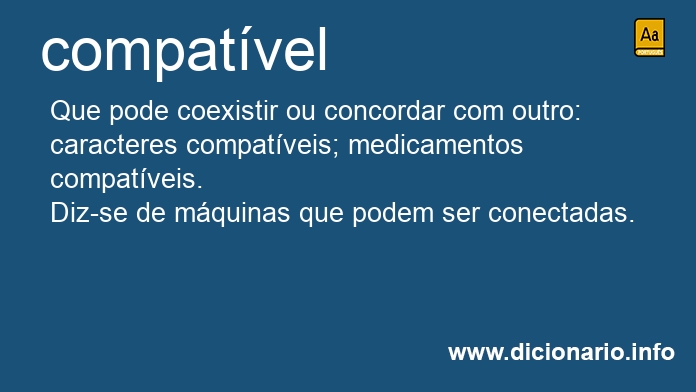 Significado de compatvel
