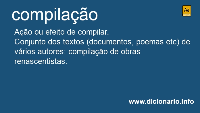 Significado de compilao