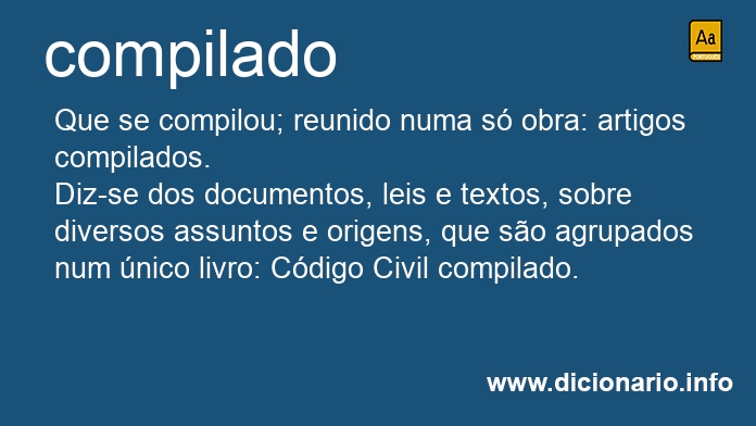 Significado de compilados