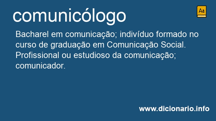 Significado de comuniclogos