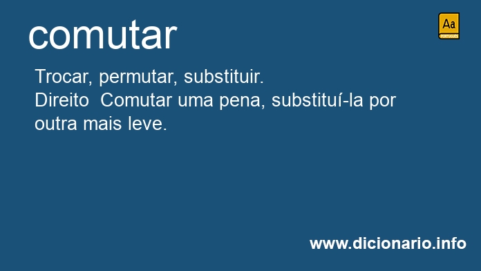 Significado de comutars