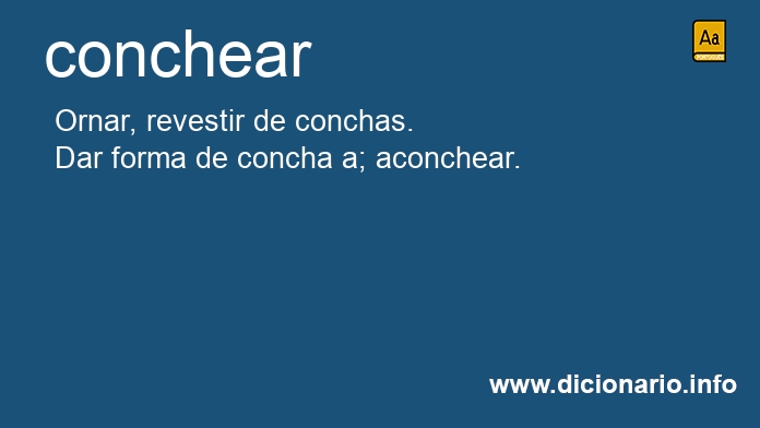 Significado de concheaste