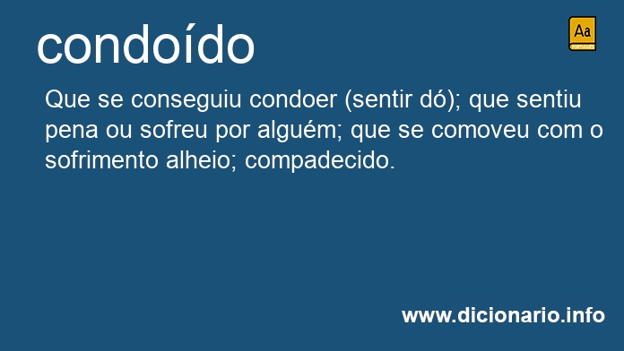 Significado de condodo