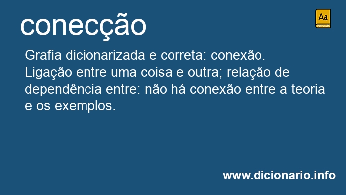 Significado de coneco