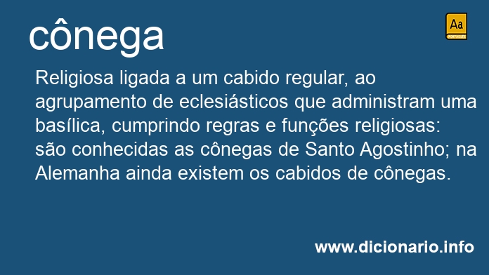 Significado de cnegas