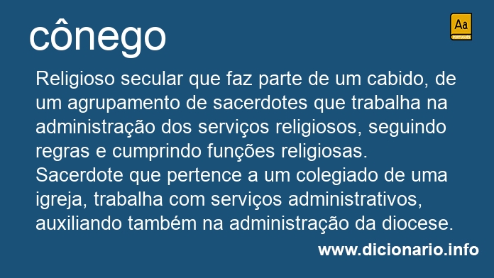 Significado de cnego