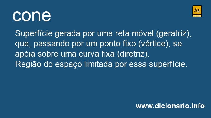 Significado de cones