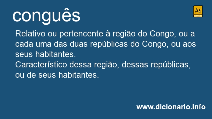 Significado de congus