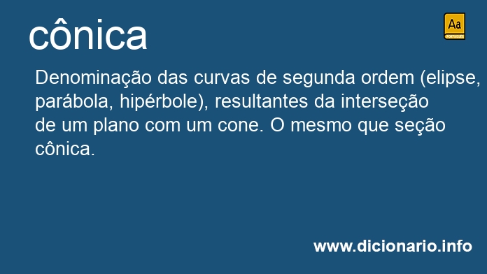 Significado de cnicas