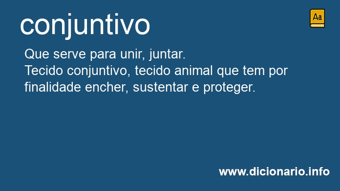 Significado de conjuntivo