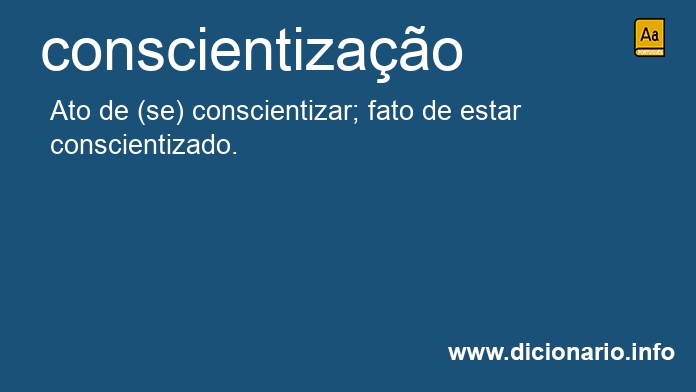 Significado de conscientizao