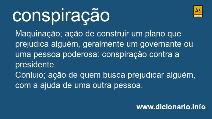 Significado de conspirao