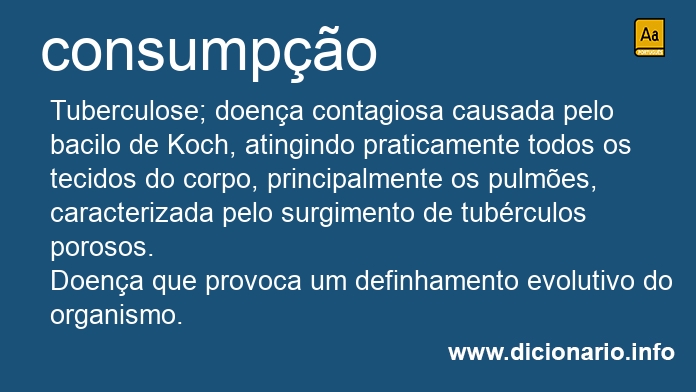 Significado de consumpo