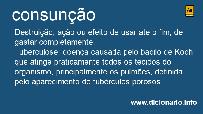 Significado de consuno