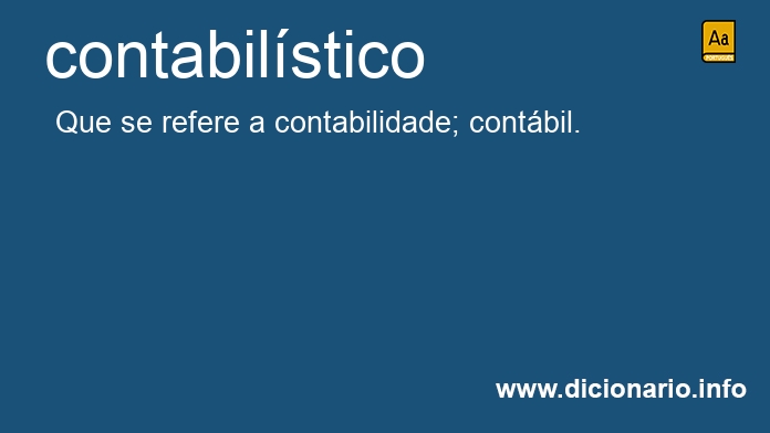 Significado de contabilstico