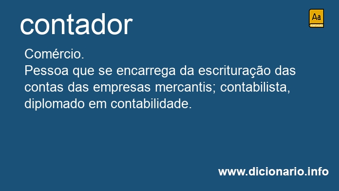 Significado de contadora