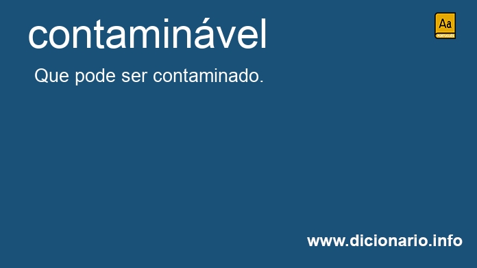 Significado de contaminvel