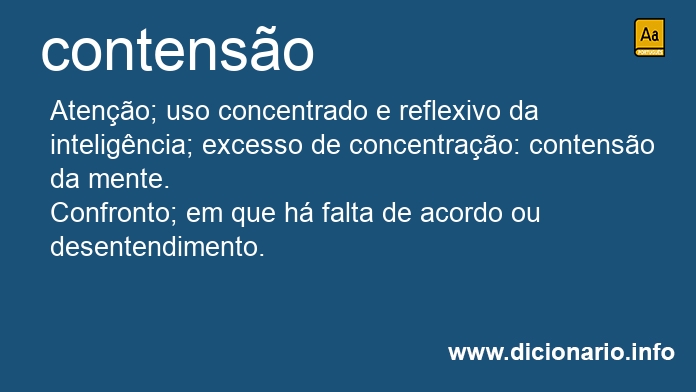 Significado de contenses