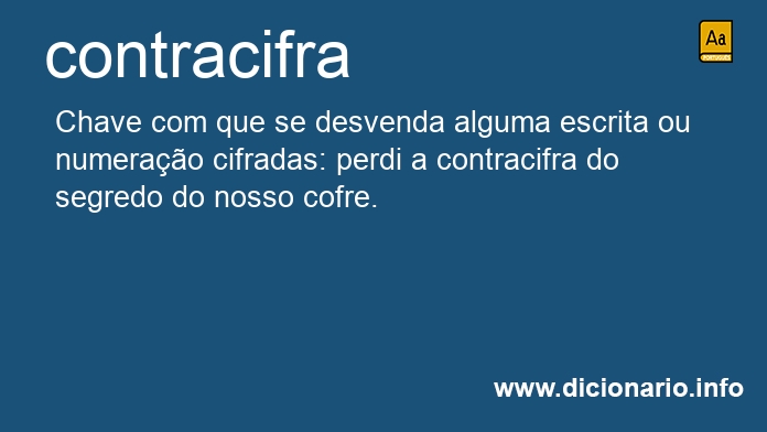 Significado de contracifra