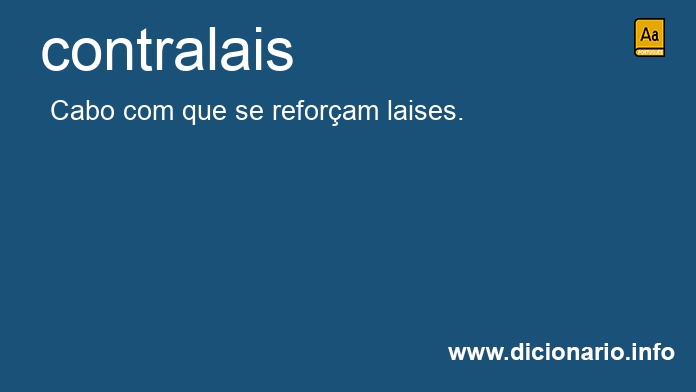 Significado de contralais