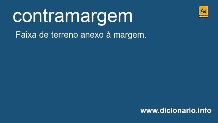 Significado de contramargem