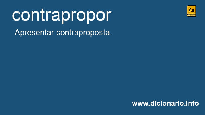 Significado de contrapropus