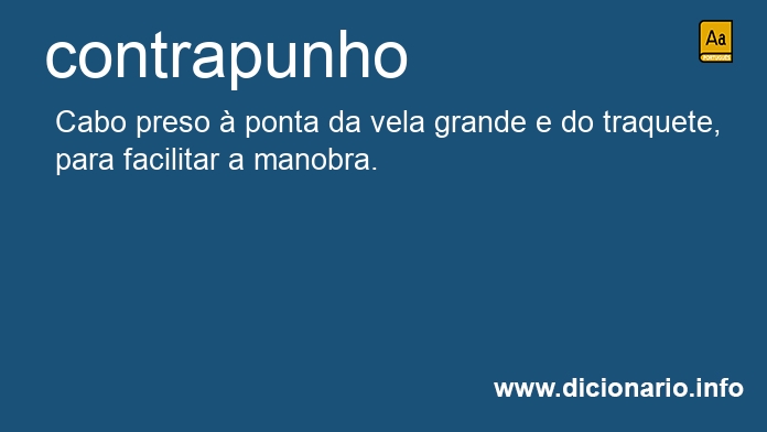 Significado de contrapunho