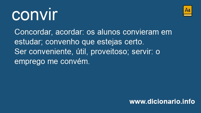 Significado de convm