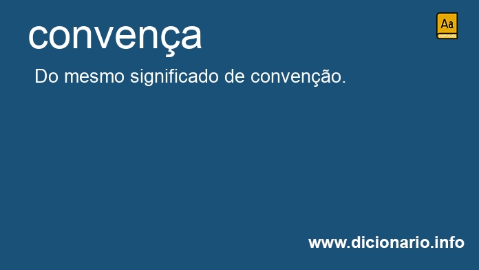 Significado de convena