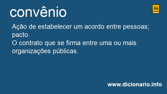 Significado de convnia