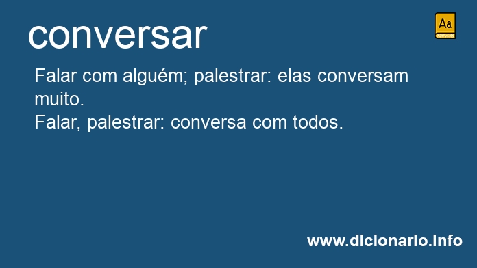 Significado de conversai