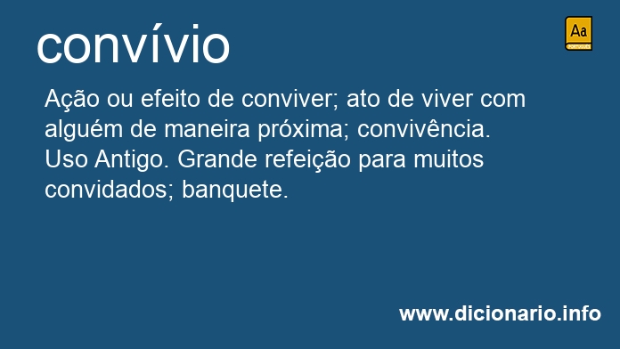 Significado de convvia