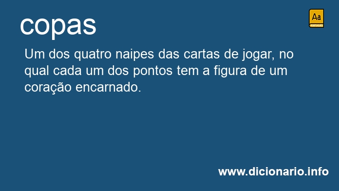 Significado de copas