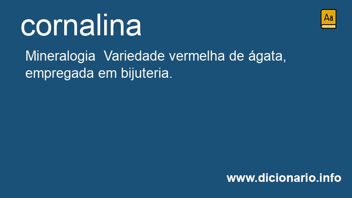 Significado de cornalina