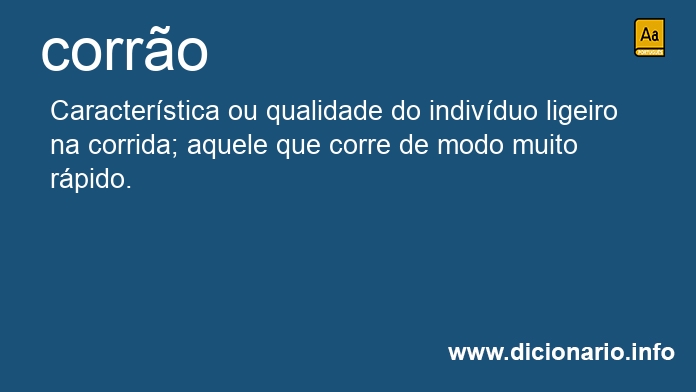 Significado de corro