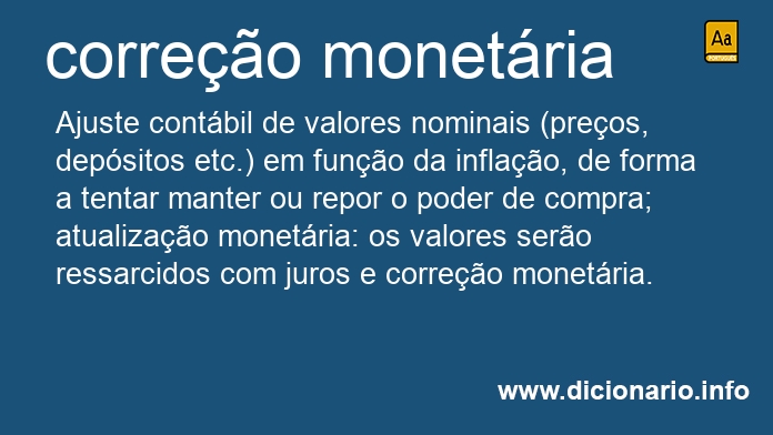 Significado de correo monetria