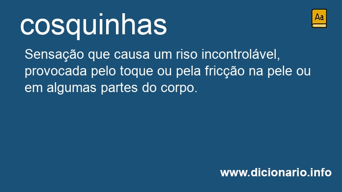 Significado de cosquinhas