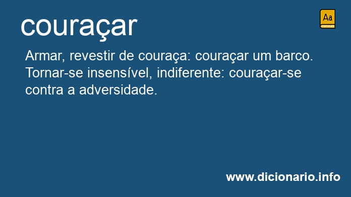 Significado de couraais