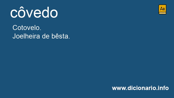 Significado de cvedo