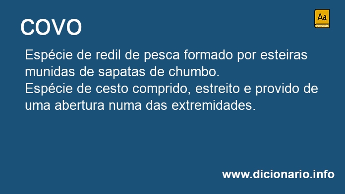 Significado de covo